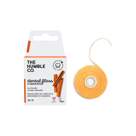 Зубна нитка-флос Humble, 50м - 2916, Гігієна ротової порожнини, Зубні нитки, Міжзубний догляд, Засоби догляду за ротовою порожниною, фото, купити