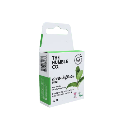 Зубна нитка-флос Humble, 50м - 2923, Гігієна ротової порожнини, Зубні нитки, Міжзубний догляд, Засоби догляду за ротовою порожниною, фото, купити